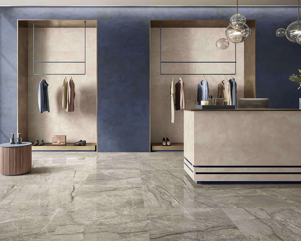 Golden White Stripes 60x120